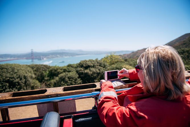 San Francisco Fire Engine Tour - Fort Baker photo stop: the skyline angle you will remember