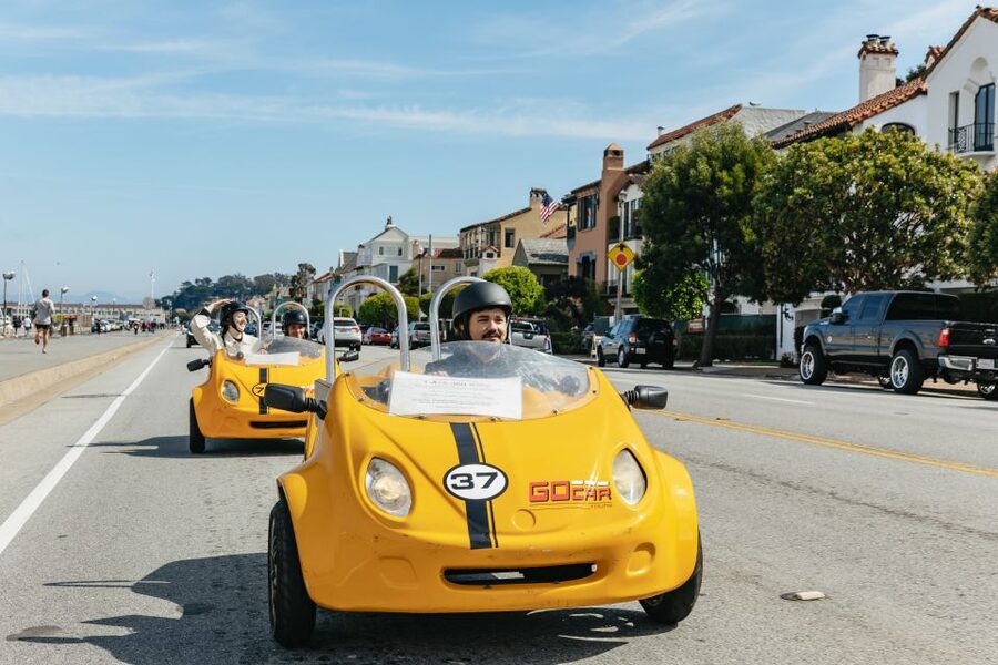 San Francisco: Golden Gate Bridge and Lombard GoCar Tour - Presidio views and the Palace of Fine Arts photo break