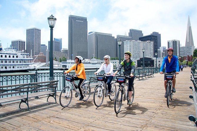 San Francisco Golden Gate Bridge Bike or Electric Bike Rental - Fort Point and the climb: where effort turns into payoff