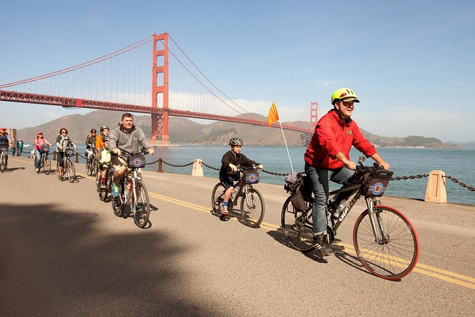 San Francisco Golden Gate To Sausalito Bike Tour - Waterfront cruising: Fort Mason, Aquatic Park, and Crissy Field