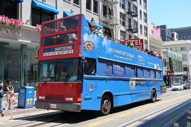 San Francisco Hop-on Hop-off Deluxe Tour 20 Stops 1 to 2 days - How this 1 or 2-day hop-on hop-off loop really plays out