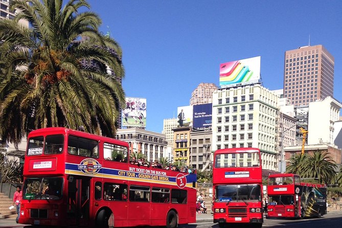 San Francisco Hop-on Hop-off Deluxe Tour 20 Stops 1 to 2 days - What to expect on the bus: Wi-Fi, guide style, and comfort
