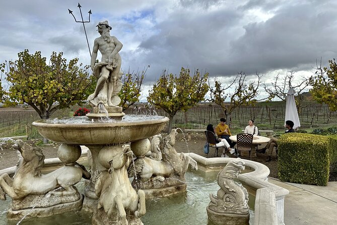 San Francisco Super Saver: Muir Woods & Wine Country w/ optional Gourmet Lunch - Golden Gate Bridge North Vista Point: Closing the Day with Big Views