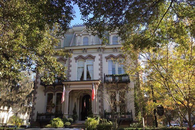 Savannah Midnight in the Garden of Good & Evil Narrated Walking Tour - Chippewa Square: a quick Forrest Gump detour