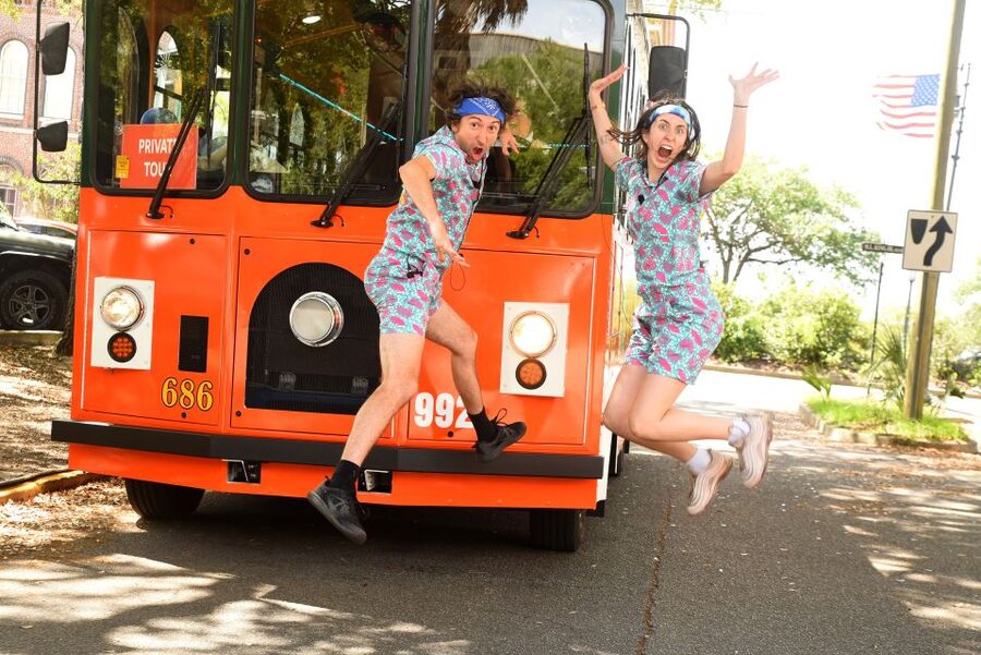 Savannah: "Savannah for Morons" Comedy Trolley Tour - The funniest way to learn: skits, crowd work, and sing-alongs