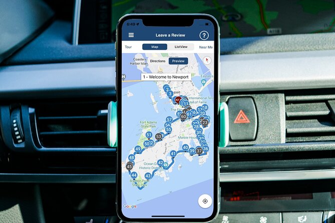 Scenic Newport, RI Self-Guided Driving Audio Tour - Price and time: how this turns into real value