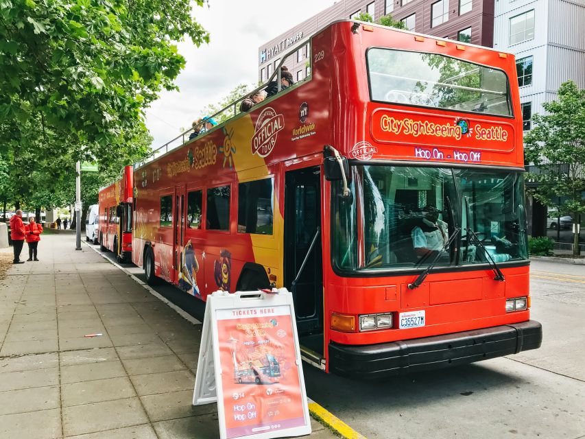 Seattle: City Sightseeing Hop-On Hop-Off Bus Tour - Panoramic views option and the Pioneer Square walking component