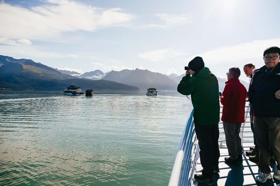Seward: Kenai Fjords National Park Catamaran Cruise w/Lunch - The lunch onboard: simple, fast, and genuinely satisfying