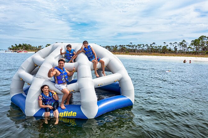 Shell Island Inflatable Adventure Park & Dolphin Sightseeing Tour - Shell Island Offers More Than One Kind of Fun
