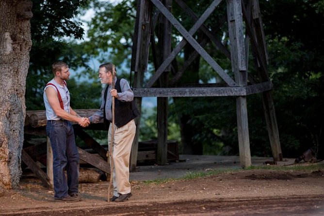 Shepherd of the Hills Outdoor Drama - The Story of the Ozarks - Live Animals and Period Costumes: The Best Part to Aim For
