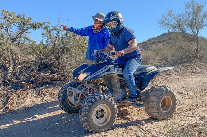 Sidewinder ATV Training & Centipede Tour Combo - Guided ATV Training & Tour - Safety gear and the rules that keep it comfortable