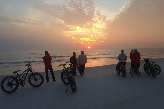 Siesta Key Electric Bike Sunset Tour - The Old Stickney Point meeting and the bike tutorial you should take seriously