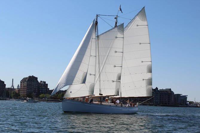 Sightseeing Day Sail around Boston Harbor - On board reality check: water cooler, bring snacks, and a card-only bar