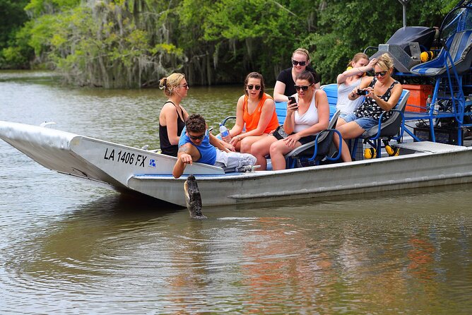 Small-Group Airboat Swamp Tour with Downtown New Orleans Pickup - Wildlife Viewing Where It Actually Lives