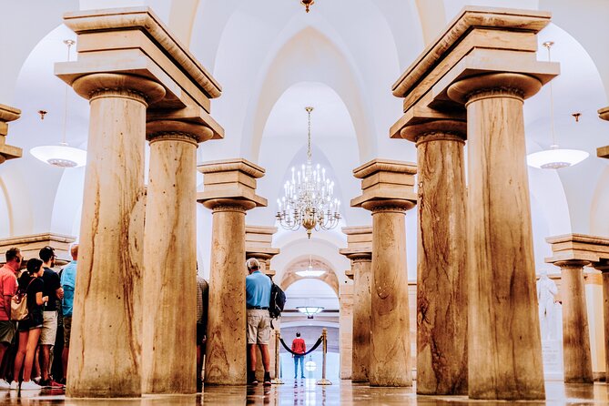 Small-Group Guided Tour inside US Capitol & Library of Congress - Inside the U.S. Capitol: rotunda, crypt, and old House chambers