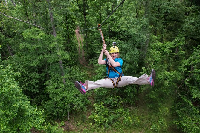 Small-Group Zipline Tour in Hot Springs - Entering the adventure park near Hot Springs