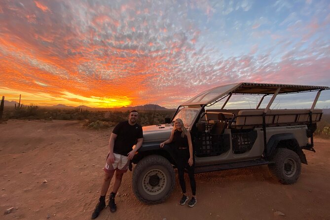 Sonoran Desert Jeep Tour at Sunset - Old Western town remains: a quick stop with story power