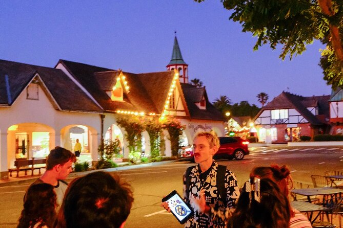 Spooky Solvang Ghost Hunting & History Tour - Solvang main streets for 55 minutes of Danish village lore