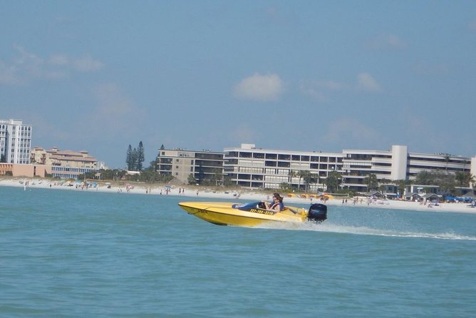 St Petersburg Speed Boat Adventure - Zooming Across Tampa Bay From Pass-a-Grille