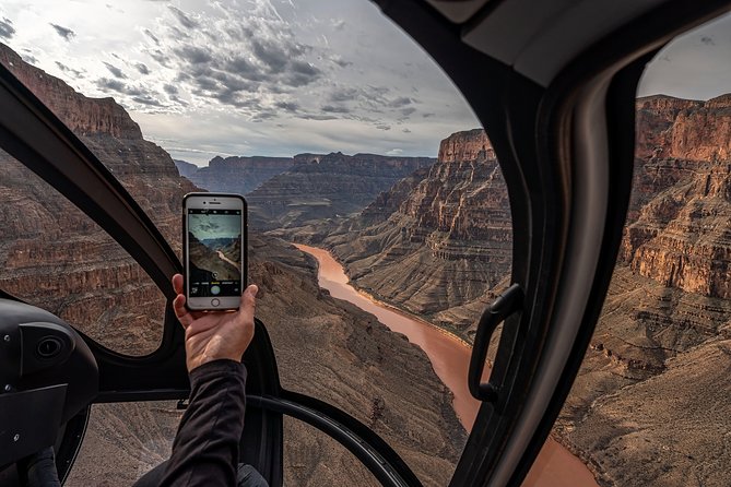 Sunset Grand Canyon Helicopter Tour from Las Vegas - The return flight to Vegas at sunset, when the Strip lights become part of the route