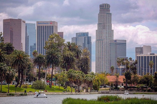 Swan Boat Rental in Echo Park - Pedal Power, Passenger Comfort, and Skyline Views