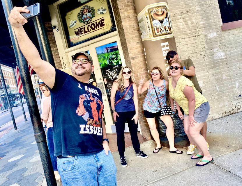 Tampa: Guided City Tour in Deluxe Street Golf Cart - Tampa Postcard Mural, Tampa Theatre, and the Curtis Hixon waterfront feel