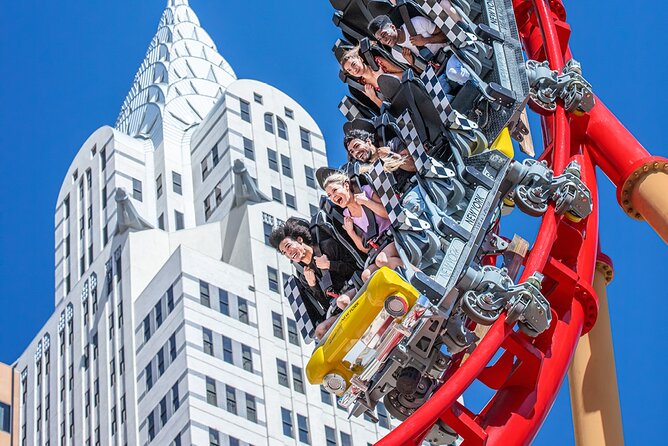The Big Apple Coaster at New York New York Hotel and Casino - Skip the Lines With a Mobile Ticket, Then Beat the Clock