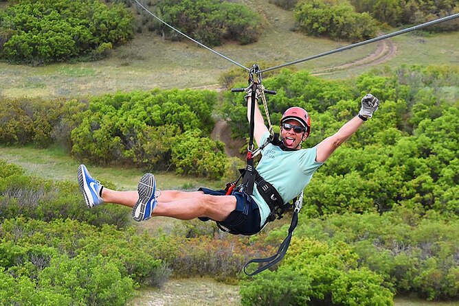 The EDGE: Zip Line Tour - Gear up right: safety equipment and hands-on coaching