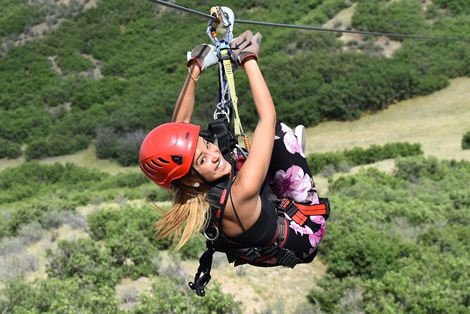 The EDGE: Zip Line Tour - Your route: 10 ziplines over 320 acres with short hike breaks