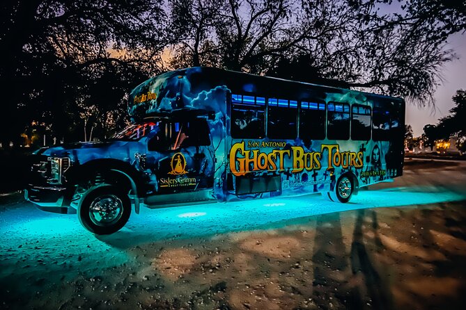 The Haunted Ghost Bus Tour in San Antonio - The historic cemetery stop: 30 minutes, shoes first