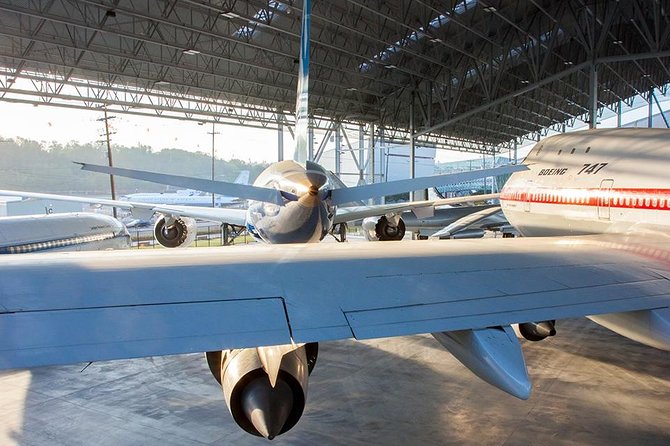 The Museum of Flight Entrance Ticket - Outdoor Breaks and Bridge Views Toward Sea-Tac and Mount Rainier