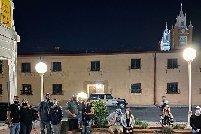 The Original 8pm Ghost Tour of Old Town Albuquerque - since 2001 - Stop-by-Stop: Covered Wagon, Church Light, and the Places You See at Night
