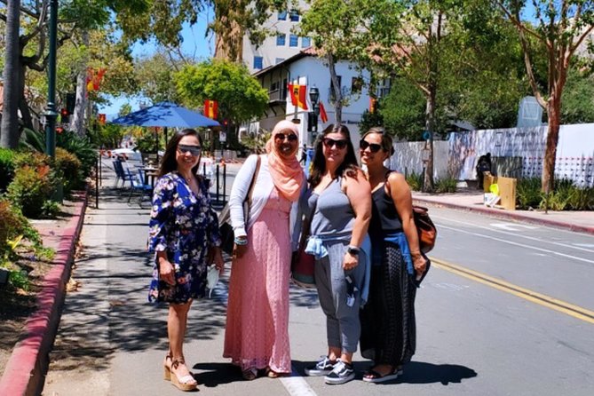 The ORIGINAL Downtown Santa Barbara Walking Food & Drink Tour - La Arcada Courtyard: the photo stop with random charm
