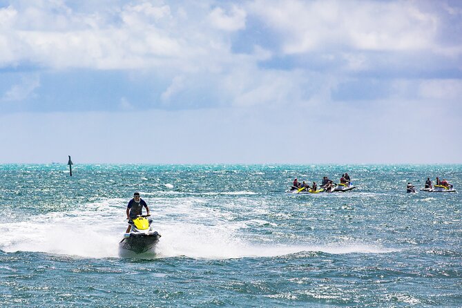 The Original Key West Island Jet Ski Tour from Barefoot Billy's - Stop Two: Southernmost Point, Key West Bight, Sunset Key, and Mallory Square