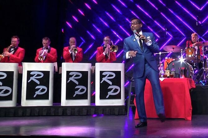The Rat Pack Is Back - Stop 1 at Tuscany Suite and Casino: songs, orchestra, and a surprise birthday moment