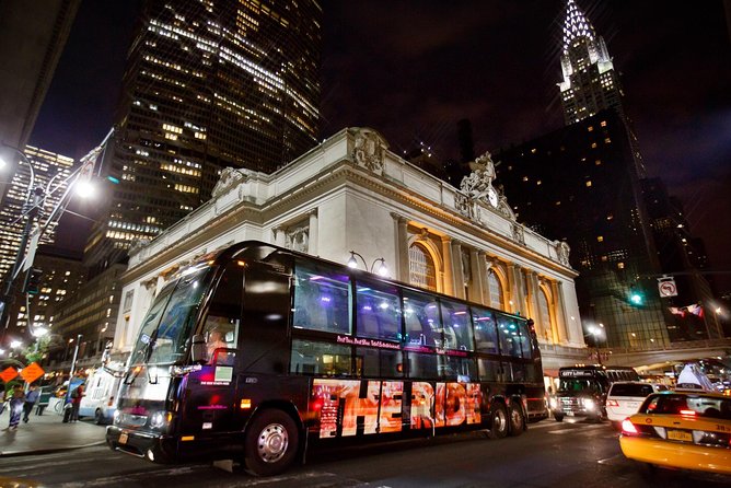 The RIDE Experience Theatrical Bus Tour - Seating and comfort: you may face sideways, plan for it
