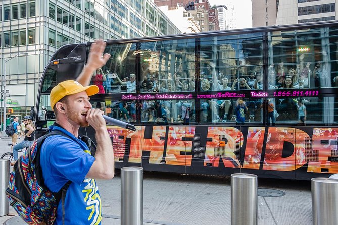 The RIDE Experience Theatrical Bus Tour - Onboard hosts and interaction: where the laughs come from