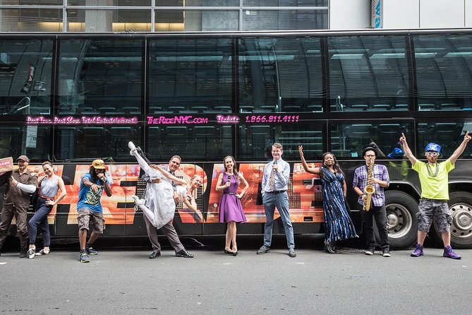 The RIDE Experience Theatrical Bus Tour - The street performers: five to seven surprises along the way