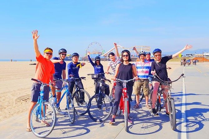 The Ultimate LA Tour: Full Day Sightseeing Tour On Electric Bike - Venice Beach Boardwalk, Skate Park Energy, Muscle Beach, and Canals