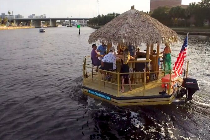 Tiki Boat - Downtown Tampa - The Only Authentic Floating Tiki Bar - BYOB, Cooler Ice, and the Real Value of This Price