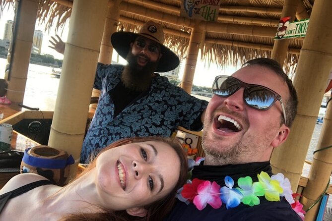 Tiki Boat - Downtown Tampa - The Only Authentic Floating Tiki Bar - Amalie Arena Cruise By, Tailgate Without the Parking Pain
