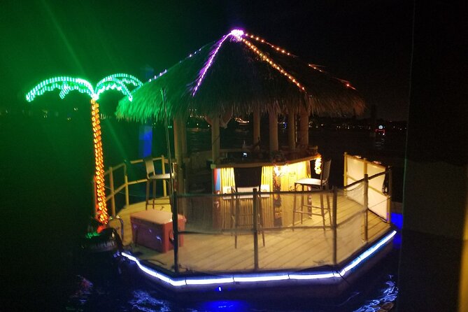 Tiki Boat - Downtown Tampa - The Only Authentic Floating Tiki Bar - The Hillsborough River, Downtown Style