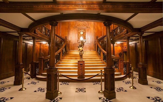 Titanic: The Artifact Exhibition at the Luxor Hotel and Casino - Luxor atrium location and how to find your way fast