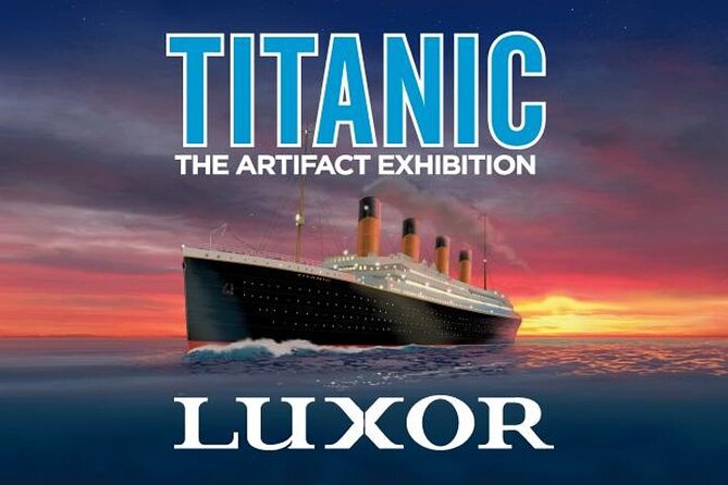 Titanic: The Artifact Exhibition at the Luxor Hotel and Casino - Stop 1: Using your ticket while you take a breather at Luxor