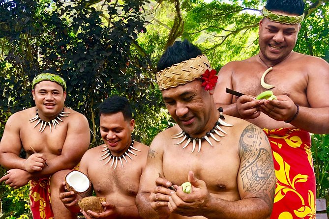 Toa Luau at Waimea Valley, Oahu - Waimea Valley Grounds: Flowers, Lei Gardens, and the Falls Area