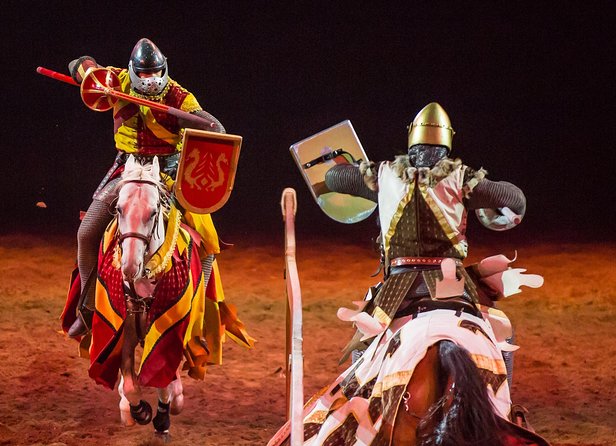 Tournament of Kings Dinner and Show at Excalibur Hotel and Casino - The story engine: King Arthur, the kings of Europe, and Mordred’s trouble