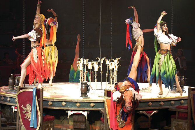 Tournament of Kings Dinner and Show at Excalibur Hotel and Casino - How this works for families, couples, and mixed groups