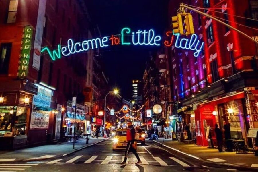 True Crime New York: NYPD-Guided Mafia Walking Tour w/ Food - Entering John’s of 12th Street With an NYPD Story in Your Head
