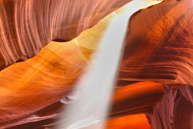 Upper Antelope Canyon Tour-AACT - Inside the canyon: sunlight beams, geology talk, and a photo game plan