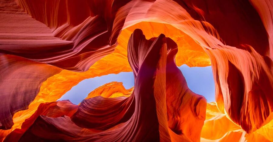 Vegas: Antelope Canyon, Grand Canyon, Zion & Horseshoe Bend - Horseshoe Bend at the Colorado River: the 1,000-foot wall effect